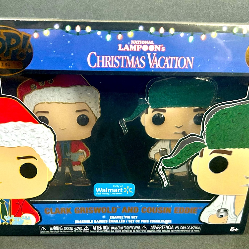 NEW in box Funko POP! National Lampoon’s Christmas Vacation Enamel Pin Set